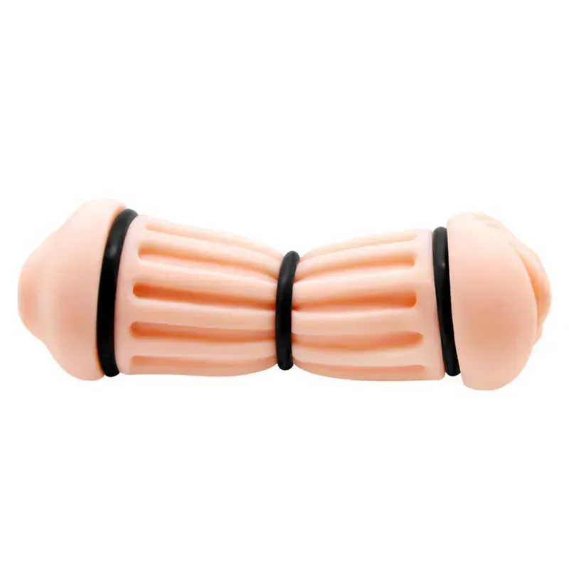 Мастурбатор двосторонній Crazy Bull Pocket Pussy Double Masturbato