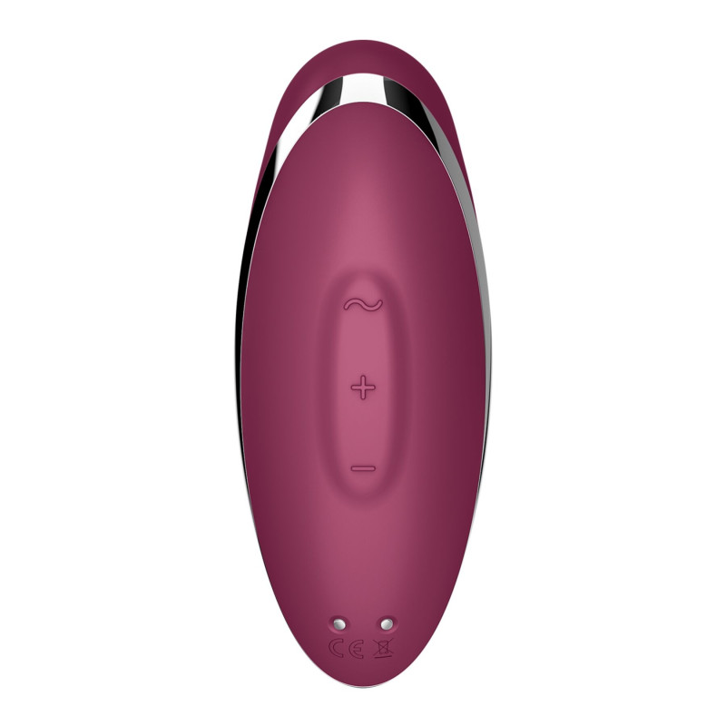 Вибратор для критора с пульсацией Satisfyer Tap & Climax 2