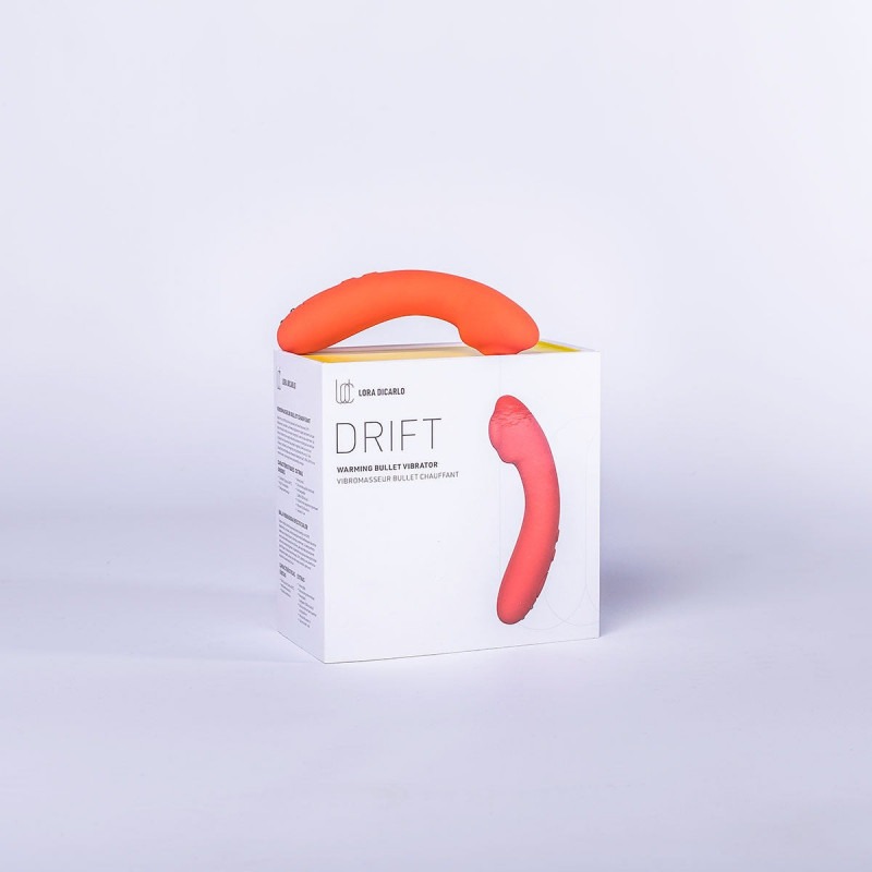 Мини-вибратор с подогревом Lora DiCarlo Drift