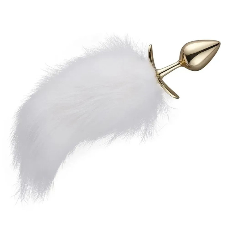 Анальная пробка с хвостиком лисы Romfun Fox Tail