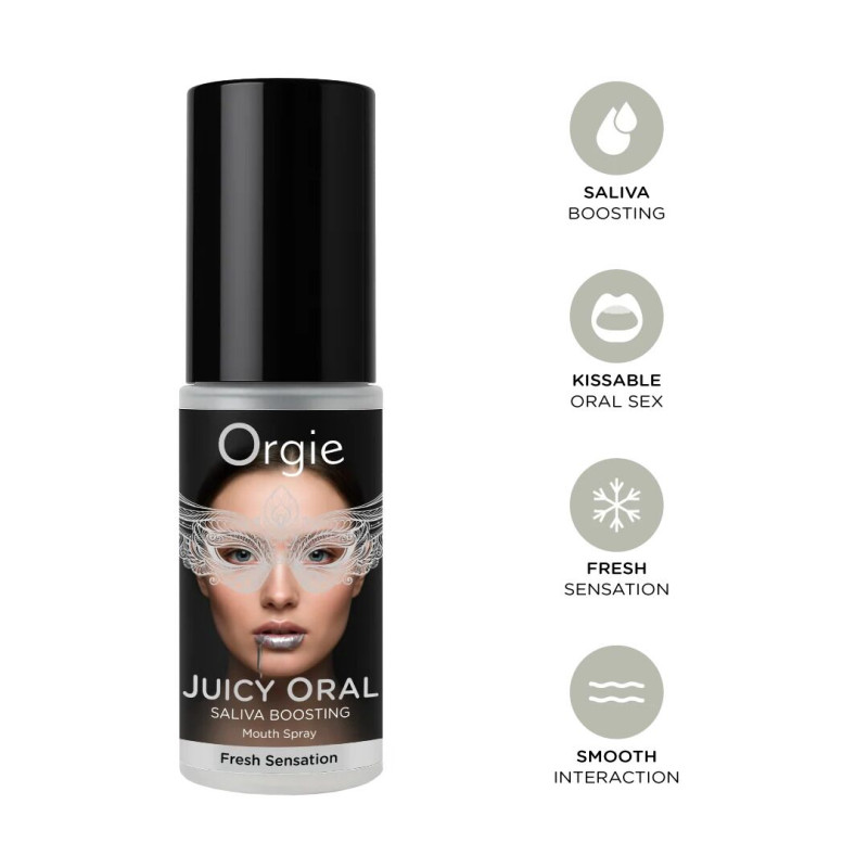 Зволожувальний спрей для мінету Orgie Juicy Oral