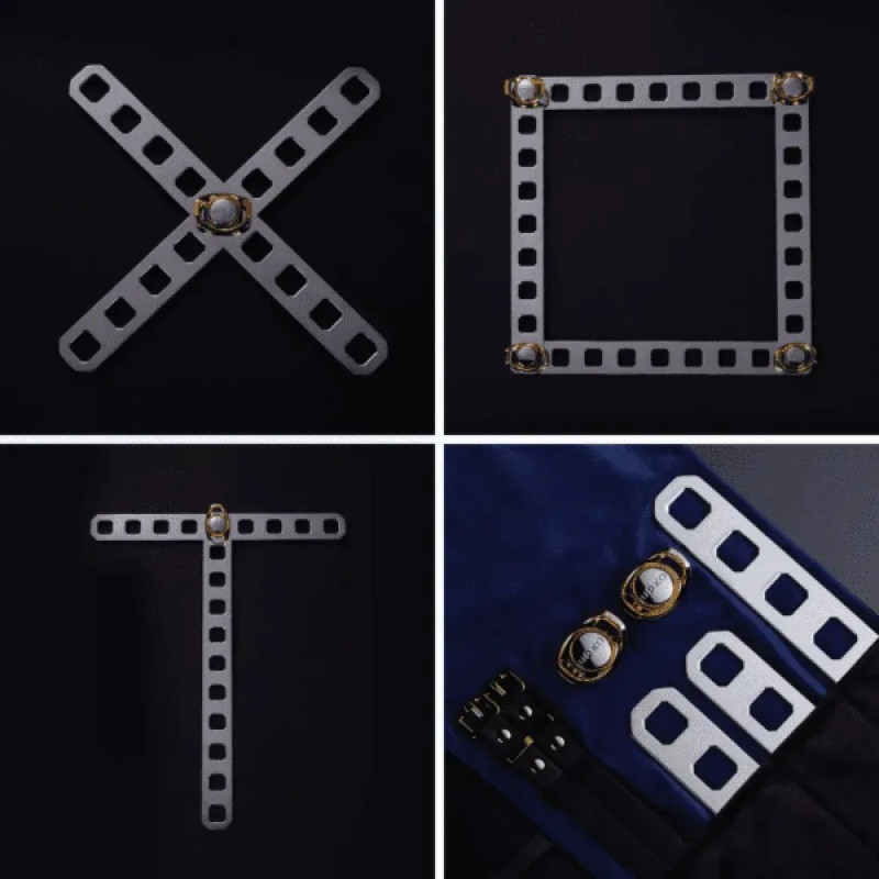 Набір для бондажу з 9 предметів UPKO The Remoulded Bondage Set