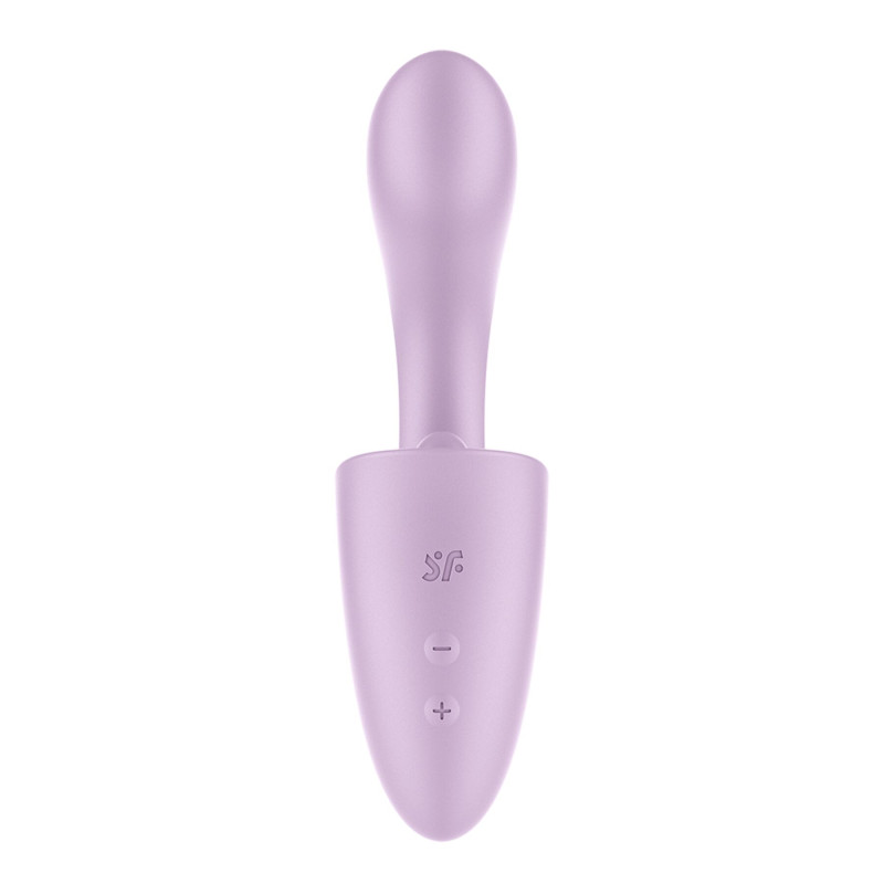 Вагинально-клиторальный вибратор Satisfyer Tongue Expert с язычком Вагинально-клиторальный вибратор Satisfyer Tongue Expert с язычком