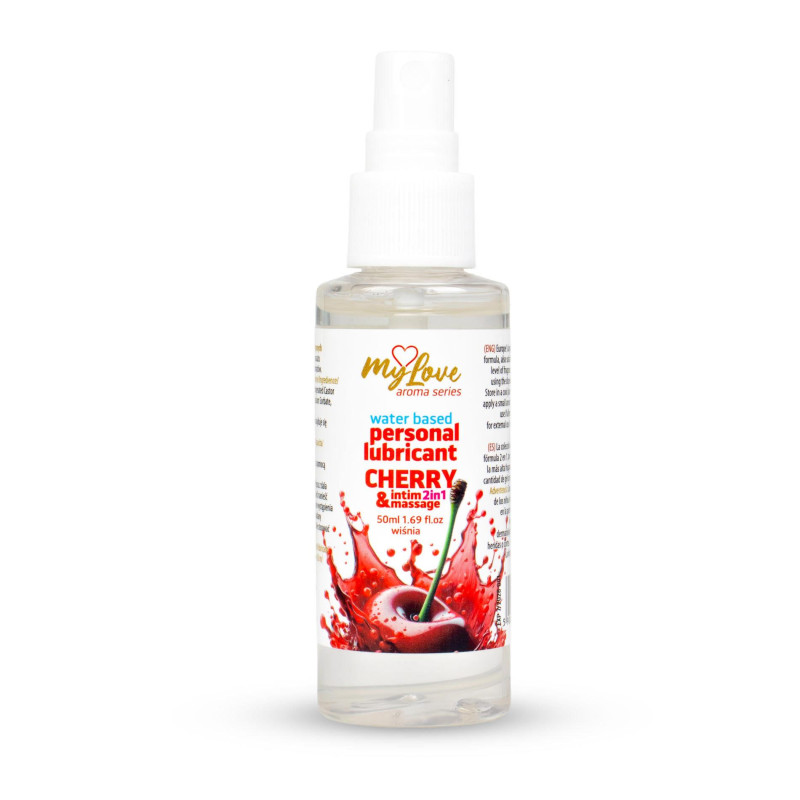 2в1 лубрикант та масажний гель MyLove Aroma Series Intim&Massage Watermelon, 50 мл