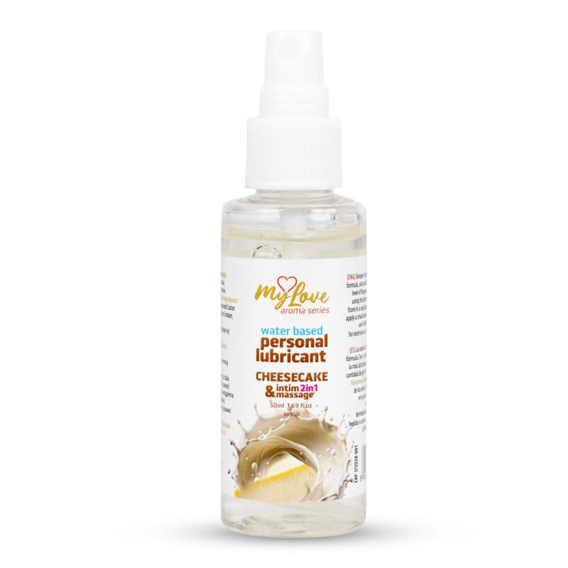 2в1 лубрикант та масажний гель MyLove Aroma Series Intim&Massage Watermelon, 50 мл