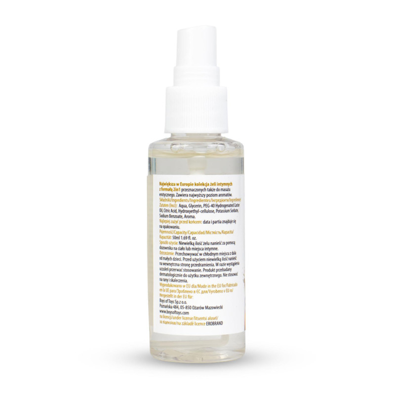 2в1 лубрикант та масажний гель MyLove Aroma Series Intim&Massage Watermelon, 50 мл