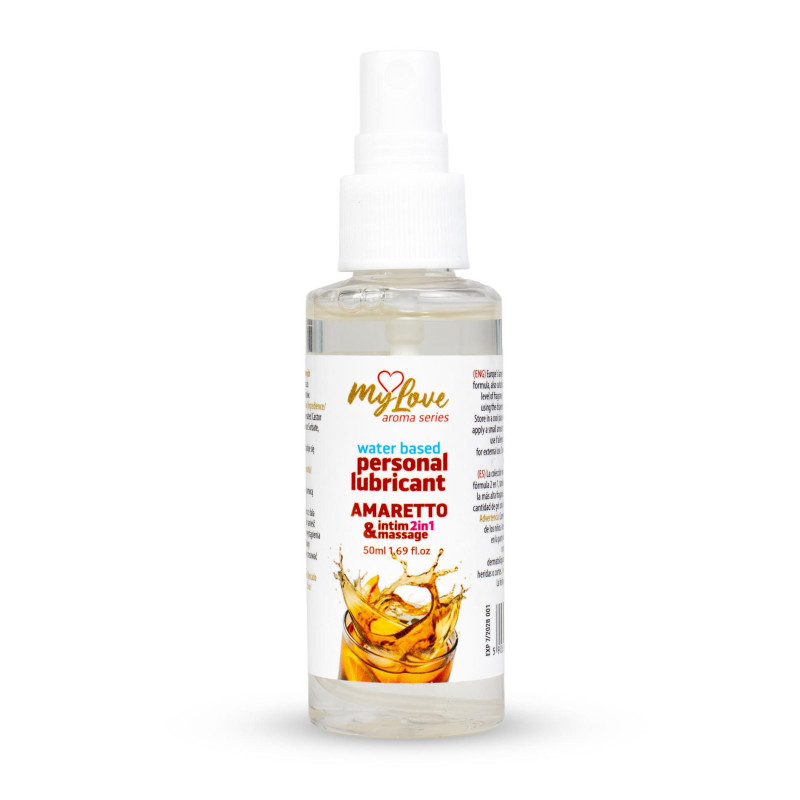 2в1 лубрикант та масажний гель MyLove Aroma Series Intim&Massage Watermelon, 50 мл