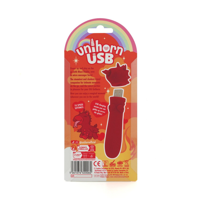 Віброкуля Unihorn Blaze Diablo Red