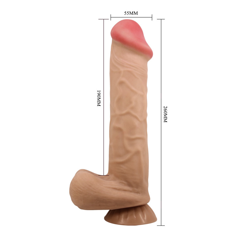 Фалоімітатор Pretty Love Sliding Skin Mendel 10.2 Фалоімітатор Pretty Love Sliding Skin Mendel 10.2