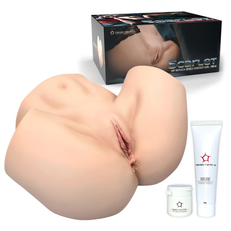 Мастурбатор-півторс Naked Factory SCARLET