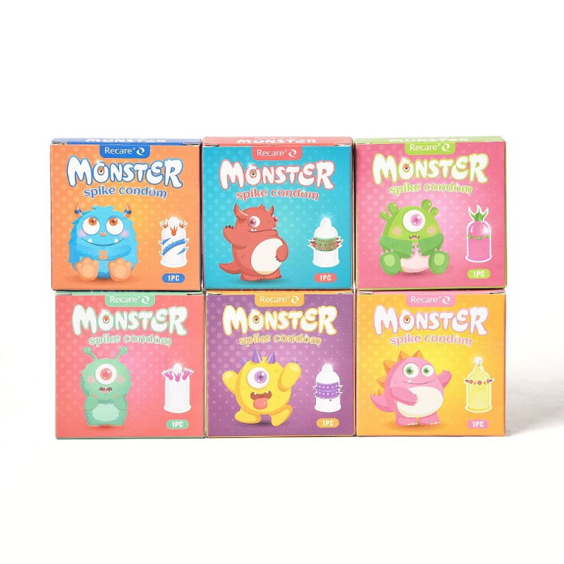 Насадка на член Recare Red Monster Spike Condom Насадка на член Recare Red Monster Spike Condom