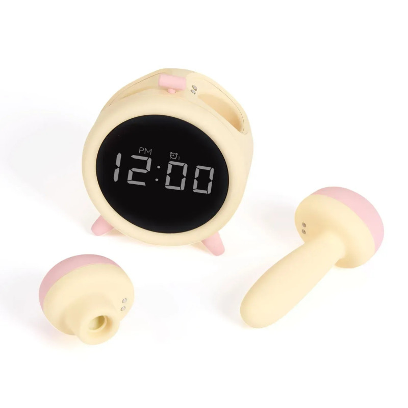 Набор 3в1 вибратор-будильник BeYourLover Adult Clock Alarm