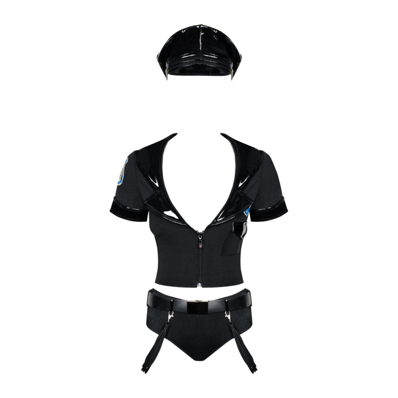 Эротический костюм полицейского Obsessive Police set S/M