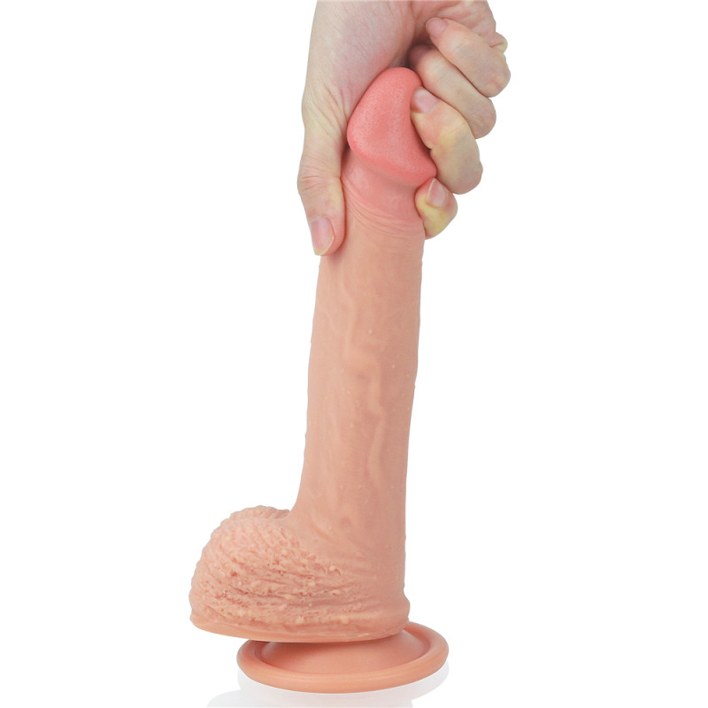 Фалоімітатор - Dual-Layered Silicone Cock 8.5 Фалоімітатор - Dual-Layered Silicone Cock 8.5