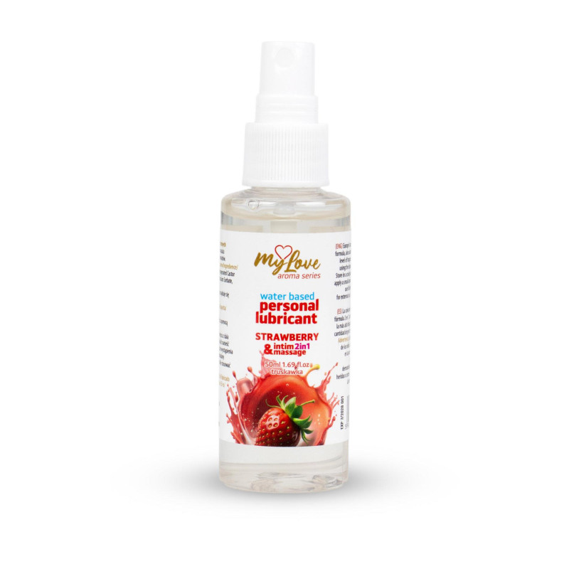 2в1 лубрикант та масажний гель MyLove Aroma Series Intim&Massage Watermelon, 50 мл
