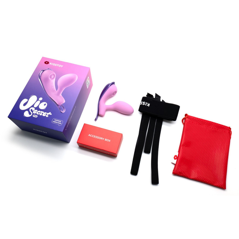 Віброяйце під одяг KISSTOY Viosecret Pro, з пульсацією для клітора