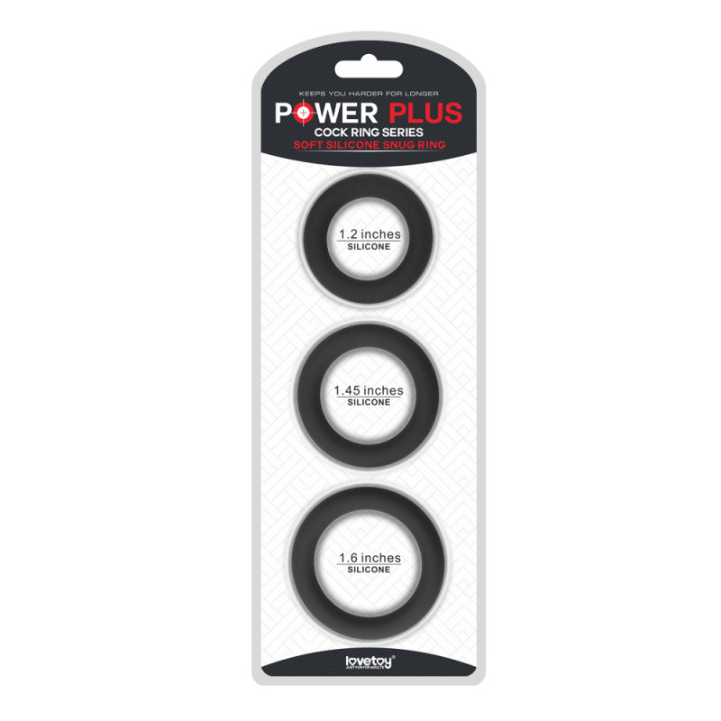 Ерекційні кільця Power Plus Soft Silicone Snug Ring
