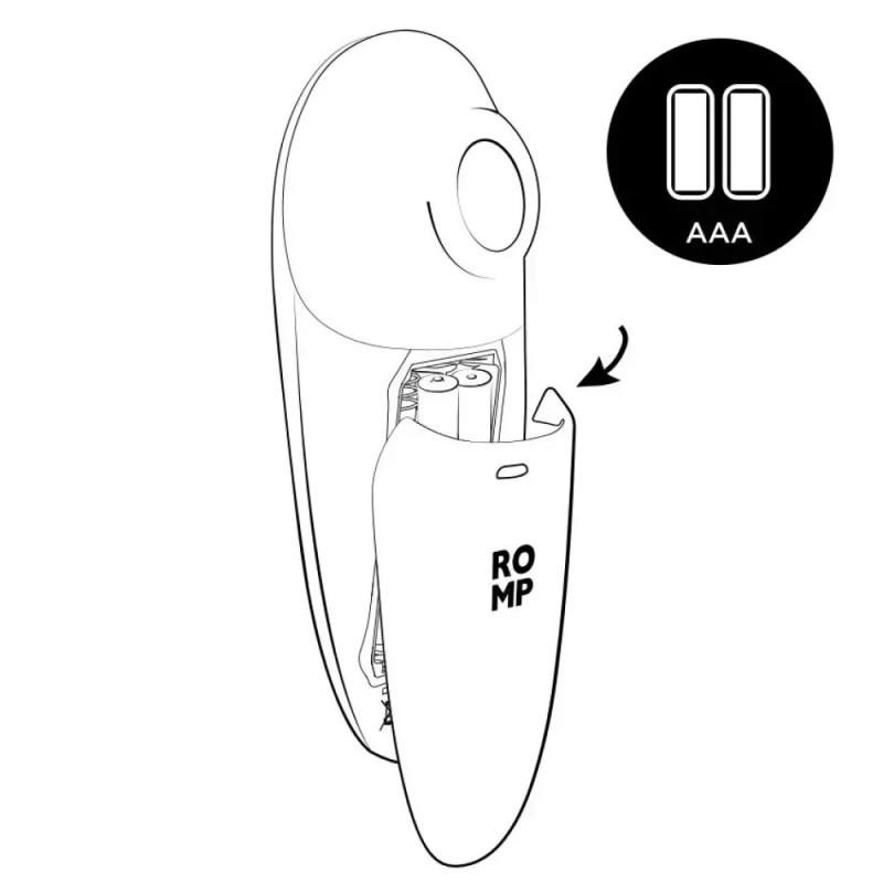 Вакуумний стимулятор клітора ROMP Switch X