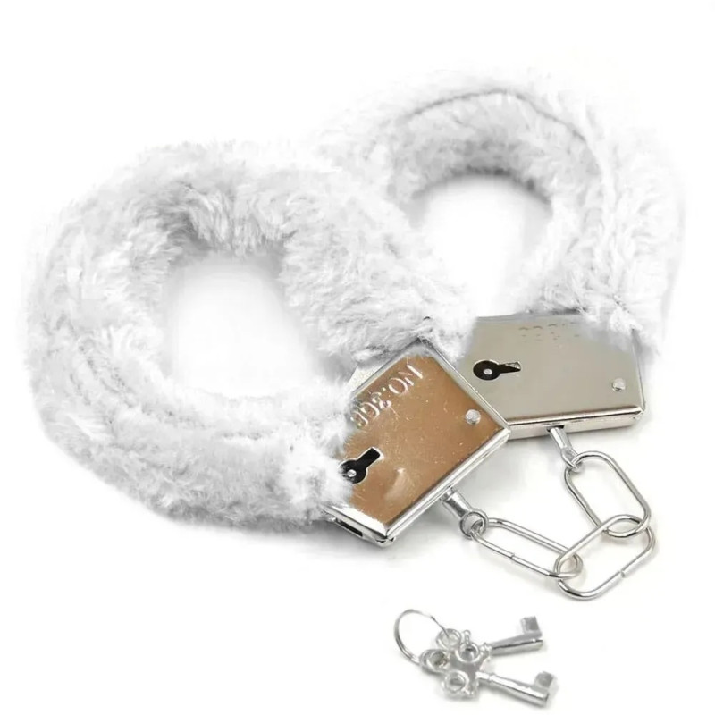 Наручники металеві з хутром DS Fetish