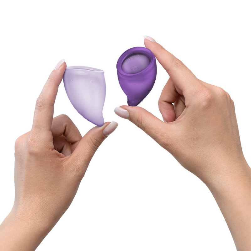 Набір менструальних чаш Fun Factory FUN CUP EXPLORE KIT, 2 шт, Multicolored Violet, 20 та 30мл