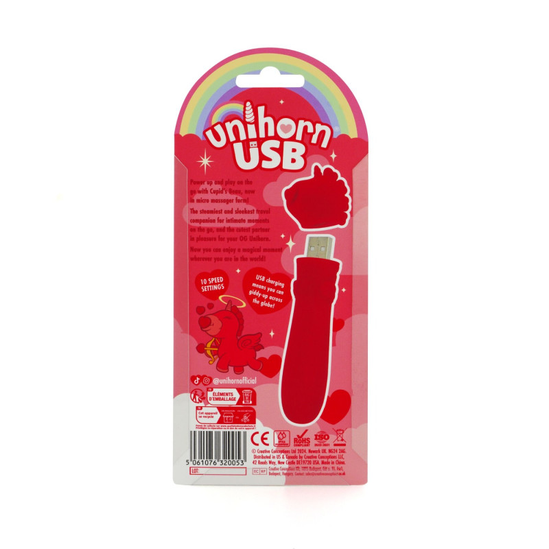 Віброкуля Unihorn Cupid's Beau Red