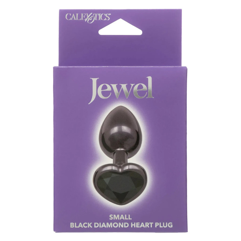 Анальна пробка CalExotics Diamond Heart Plug Small