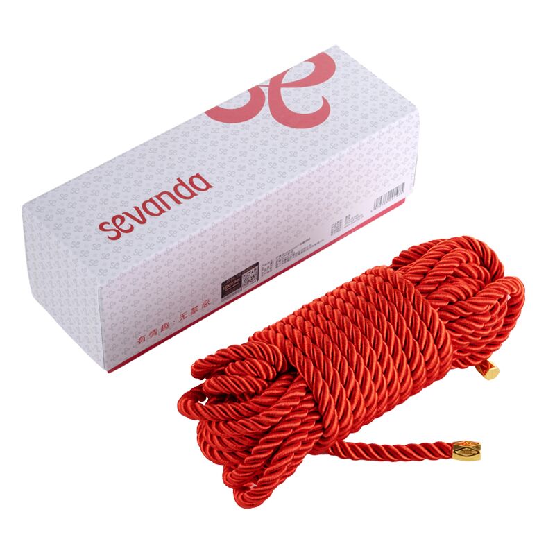 Мотузка для шибарі LOCKINK SEVANDA Shibari Pratice Rope, 8 м