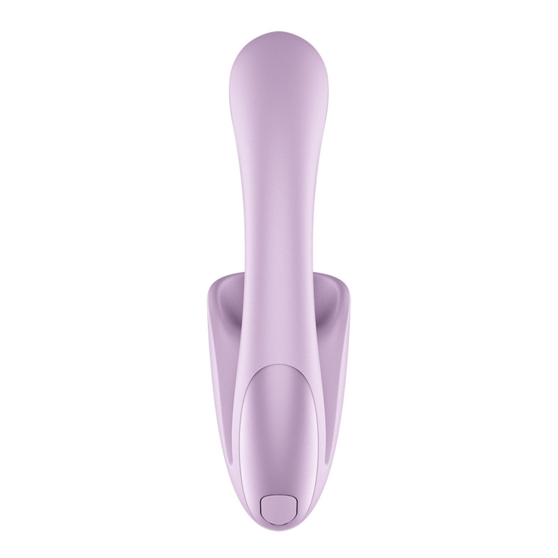 Вагинально-клиторальный вибратор Satisfyer Tongue Expert с язычком Вагинально-клиторальный вибратор Satisfyer Tongue Expert с язычком