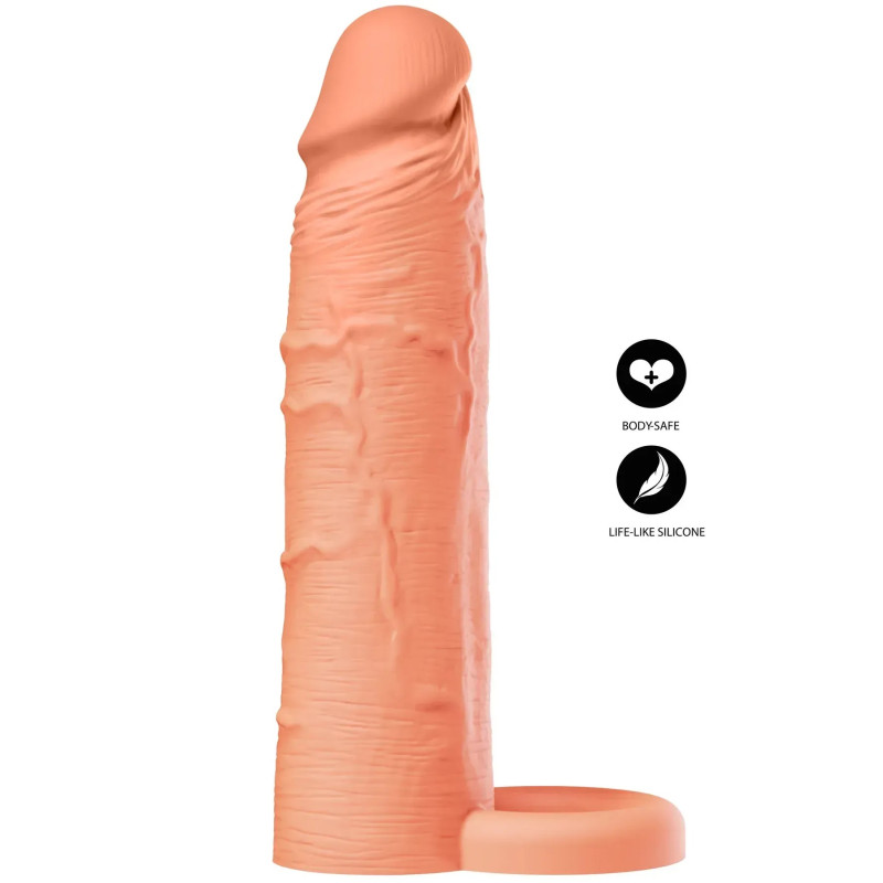 Насадка на пеніс з ерекційним кільцем Hidden Desire INFERNO Насадка на пеніс з ерекційним кільцем Hidden Desire INFERNO