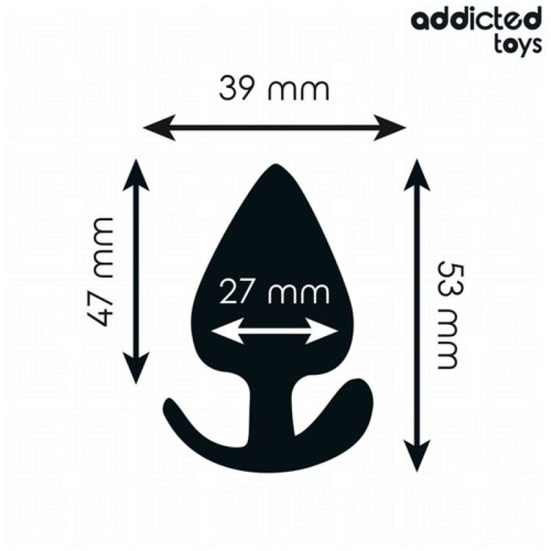 Силиконовая анальная пробка Addicted Toys