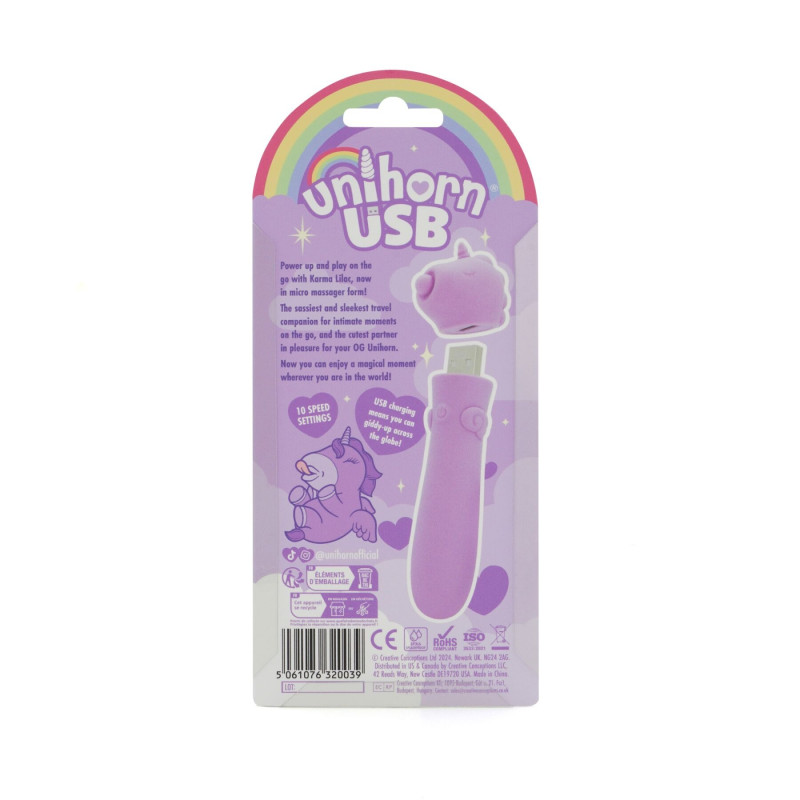 Віброкуля Unihorn Karma Lilac Purple