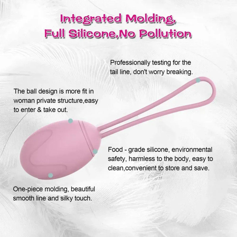 Набір вагінальних кульок BeYourLover, силіконові, фіолетові, 3 шт