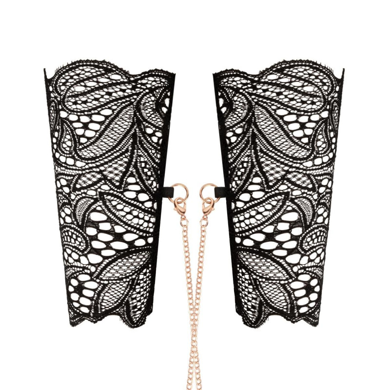 Мереживні наручники та комір Rosy Gold - Lace Cuffs and Collar Мереживні наручники та комір Rosy Gold - Lace Cuffs and Collar