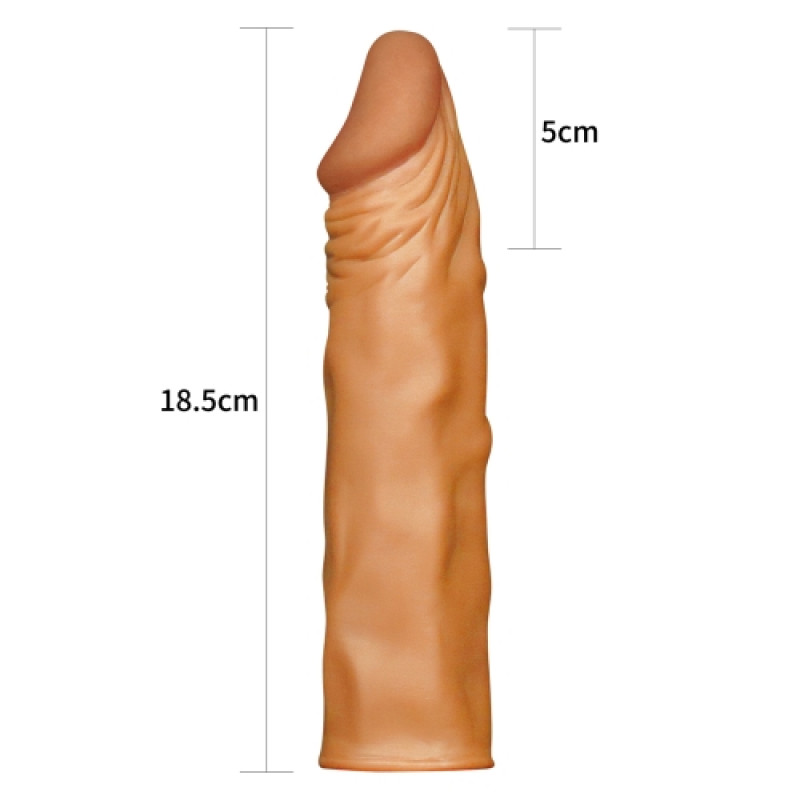 Насадка удлинительная на член - Pleasure X-Tender Penis Sleeve Add 2