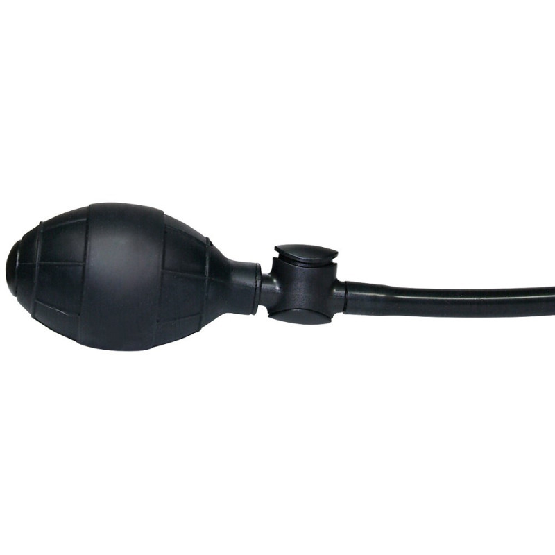 Надувна анальна пробка з вібрацією True Black Vibrating Anal Plug Надувна анальна пробка з вібрацією True Black Vibrating Anal Plug