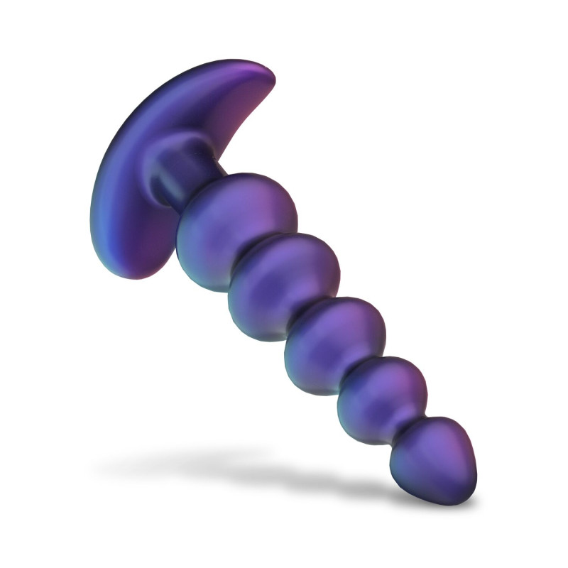 Анальні кульки з вібрацією Hueman - Galaxy Force Anal Beads