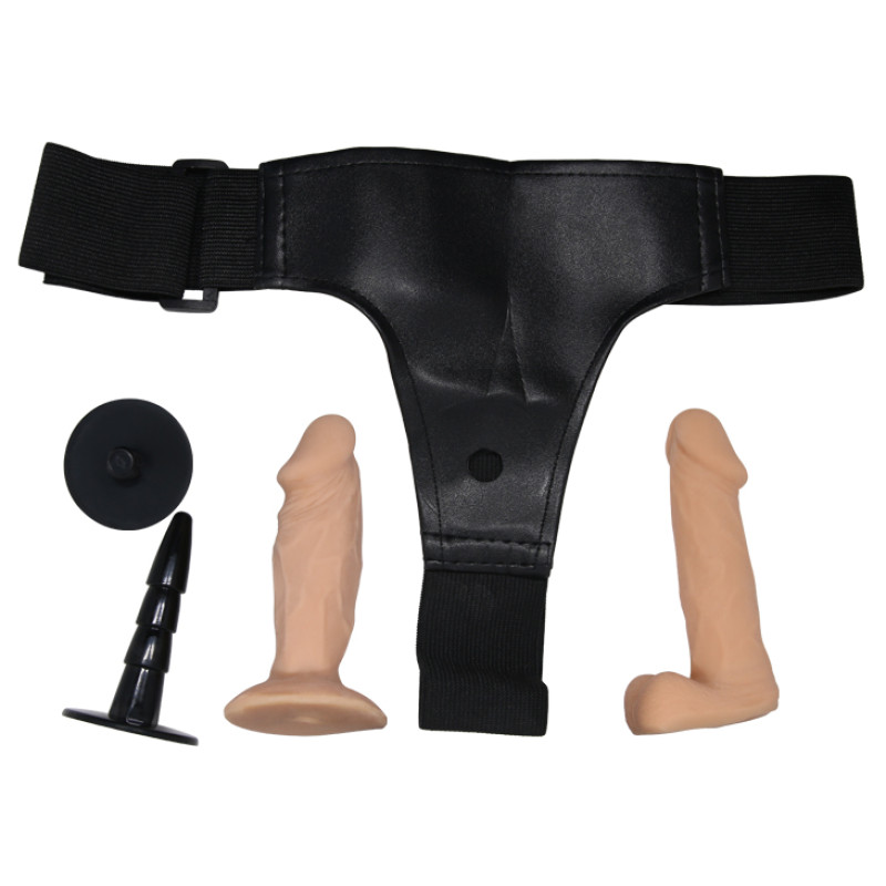 Страпон Baile Jessica Strap On Super Belt Strap On Set