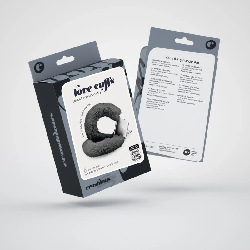 Наручники Love Cuffs Crushious металеві Наручники Love Cuffs Crushious металеві