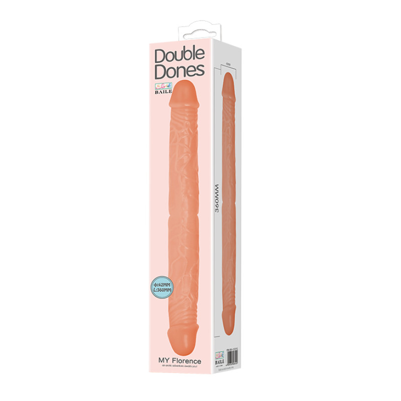 Двосторонній фалоімітатор - Double Dones My Florence Dildo, 36 см Двосторонній фалоімітатор - Double Dones My Florence Dildo, 36 см