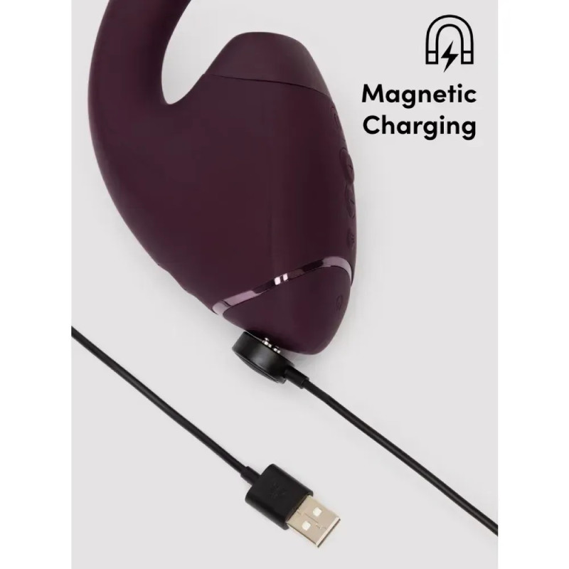 Вибратор-стимулятор вакуумный Womanizer Next Duo Dusky для точки G