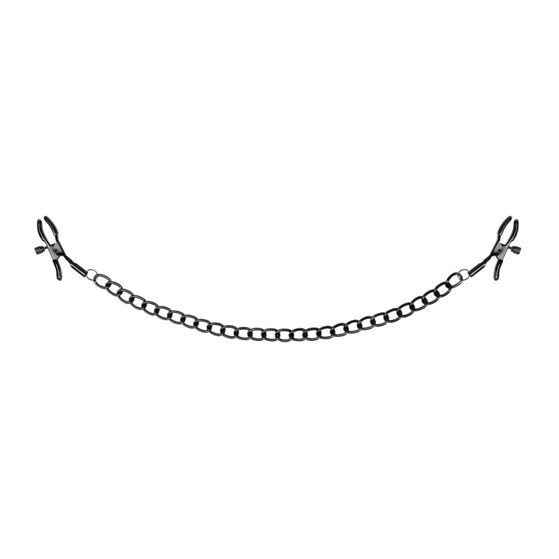 Затискачі для сосків Bedroom Fantasies Nipple Clamps with Chain Затискачі для сосків Bedroom Fantasies Nipple Clamps with Chain