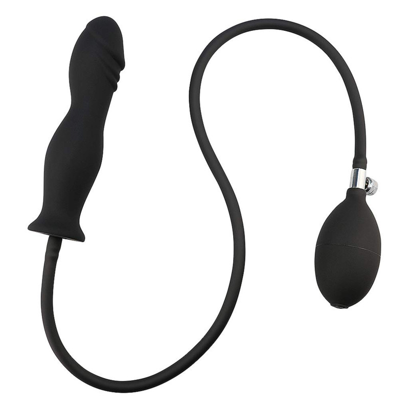 Надувна анальна пробка Erospace Wild Play Inflatable Anal Plug C6 (15,3 × 3,5 см)