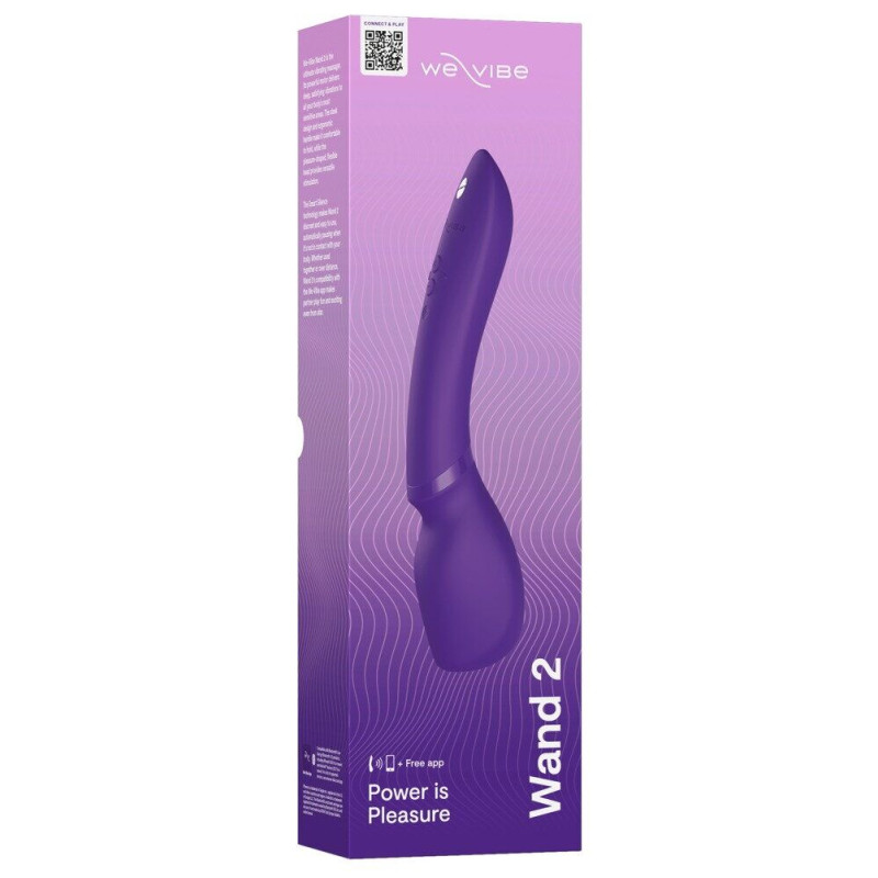 Смарт-вібромасажер We-Vibe Wand 2 Purple Смарт-вібромасажер We-Vibe Wand 2 Purple