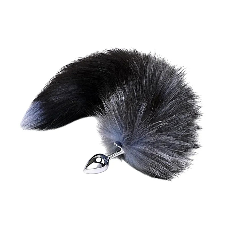 Анальная пробка с хвостиком лисы Romfun Fox Tail