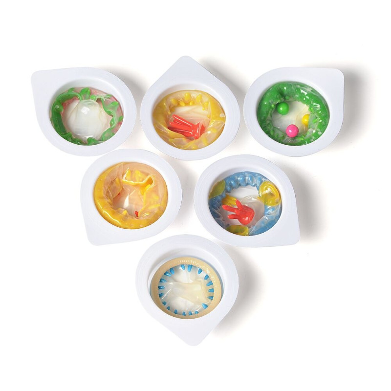 Насадка на член Recare Spike Condom Purple