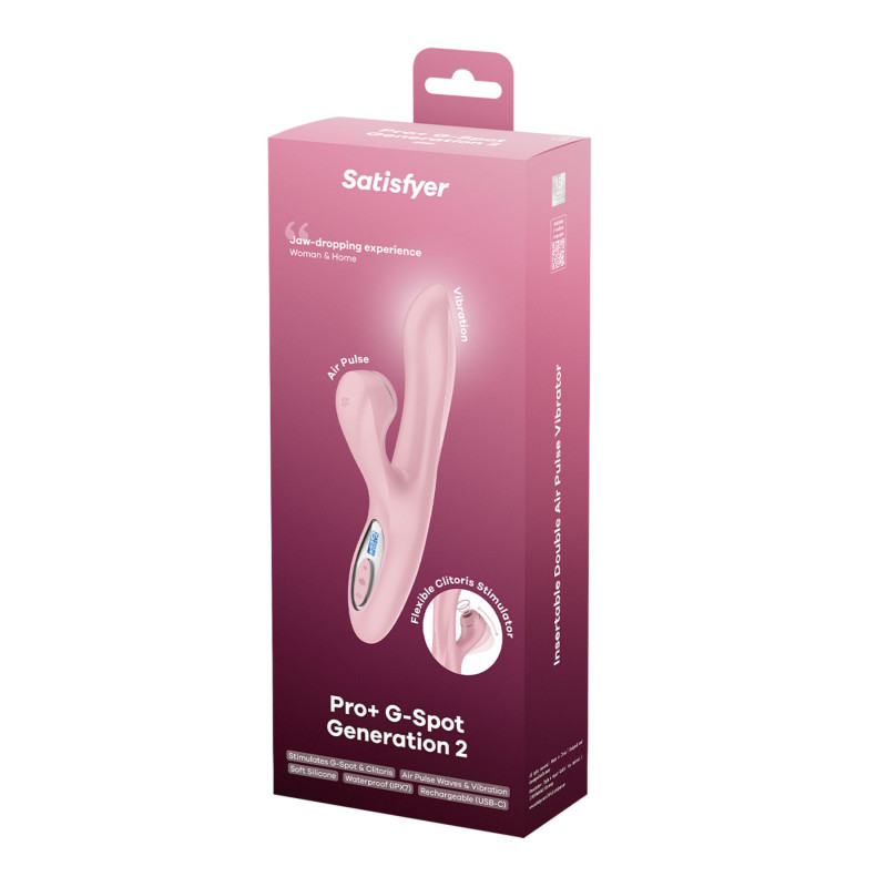 Вакуумний вібратор-кролик Satisfyer Pro+ G-Spot Generation 2 Вакуумний вібратор-кролик Satisfyer Pro+ G-Spot Generation 2