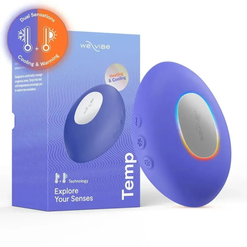 Клиторальный вибратор We-Vibe Temp Lavender с функцией нагревания и охлаждения