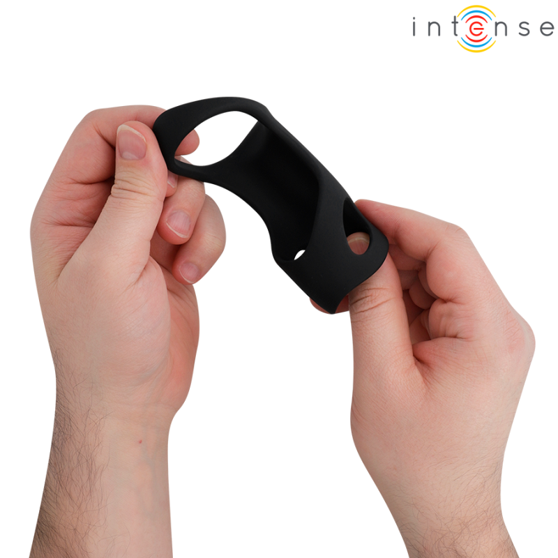 Насадка ерекційне кільце з вібрацією INTENSE JEROME Adjustable Penis Ring Насадка ерекційне кільце з вібрацією INTENSE JEROME Adjustable Penis Ring