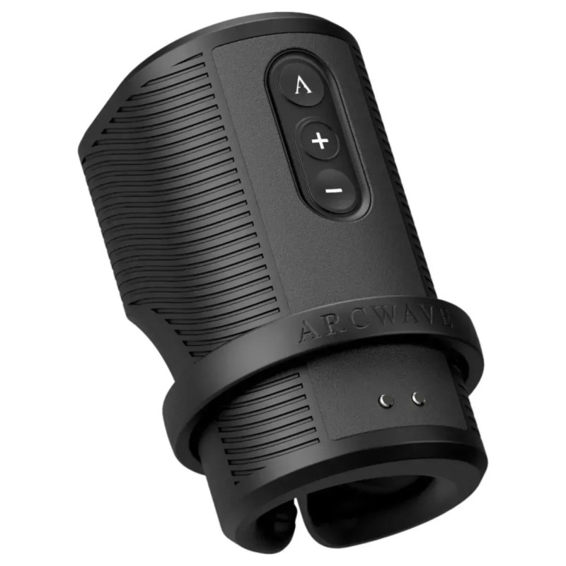 Вибрирующий мастурбатор Arcwave Zing Black, открытый