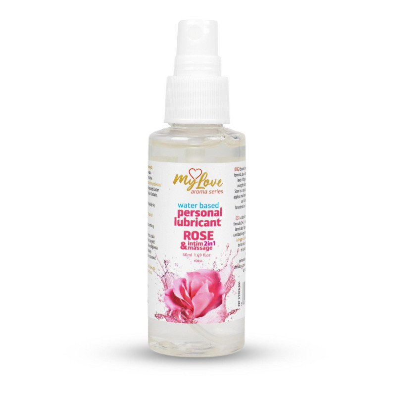 2в1 лубрикант та масажний гель MyLove Aroma Series Intim&Massage Watermelon, 50 мл